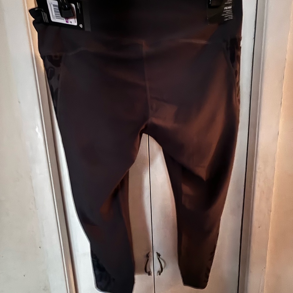 Under Armour Black and Gray Performance Leggings